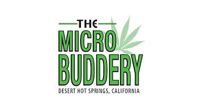 cannabis insurance logo - micro buddery desert hotsprings